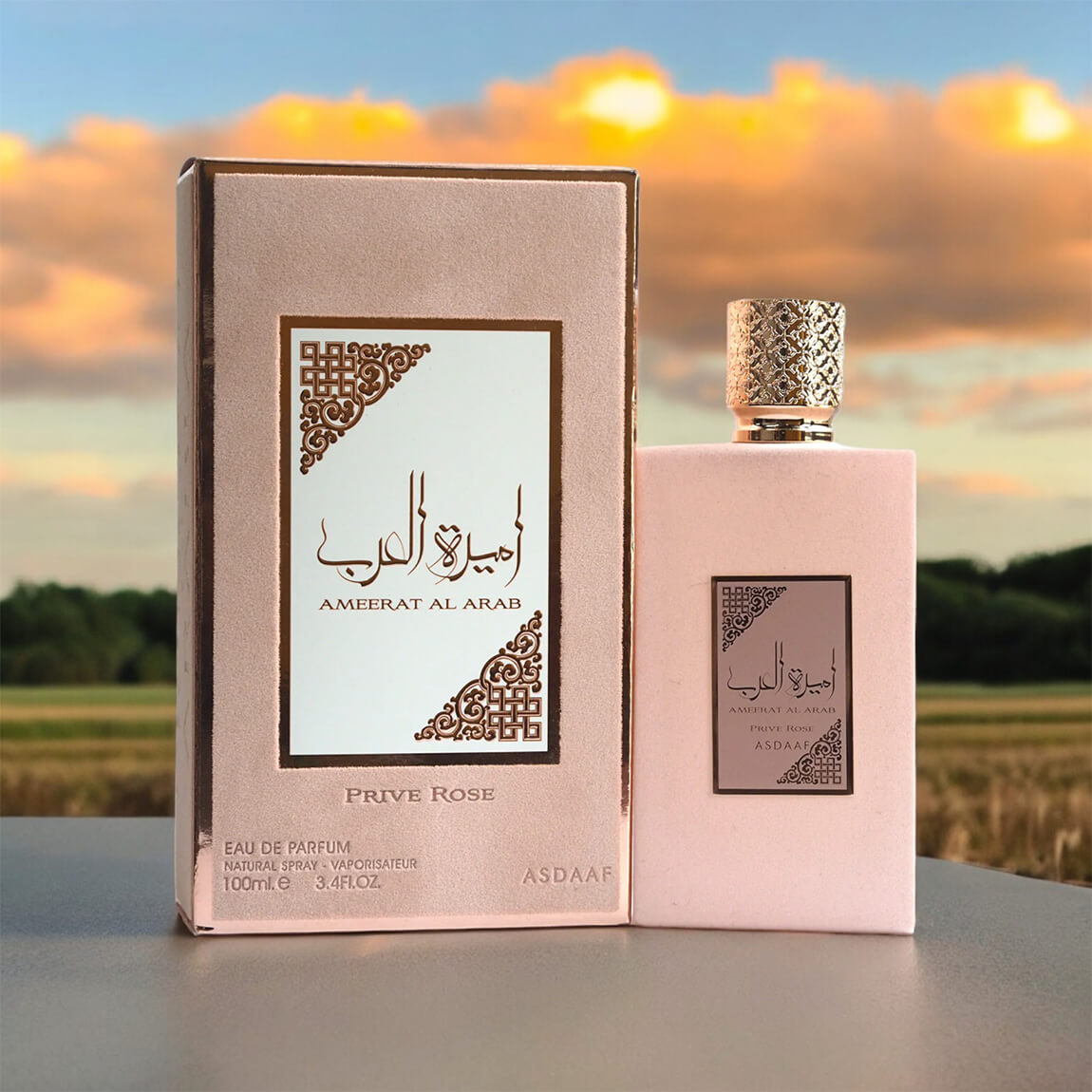 Asdaaf Ameerat Al Arab Prive Rose Eau de Parfum 100ml - Lavish