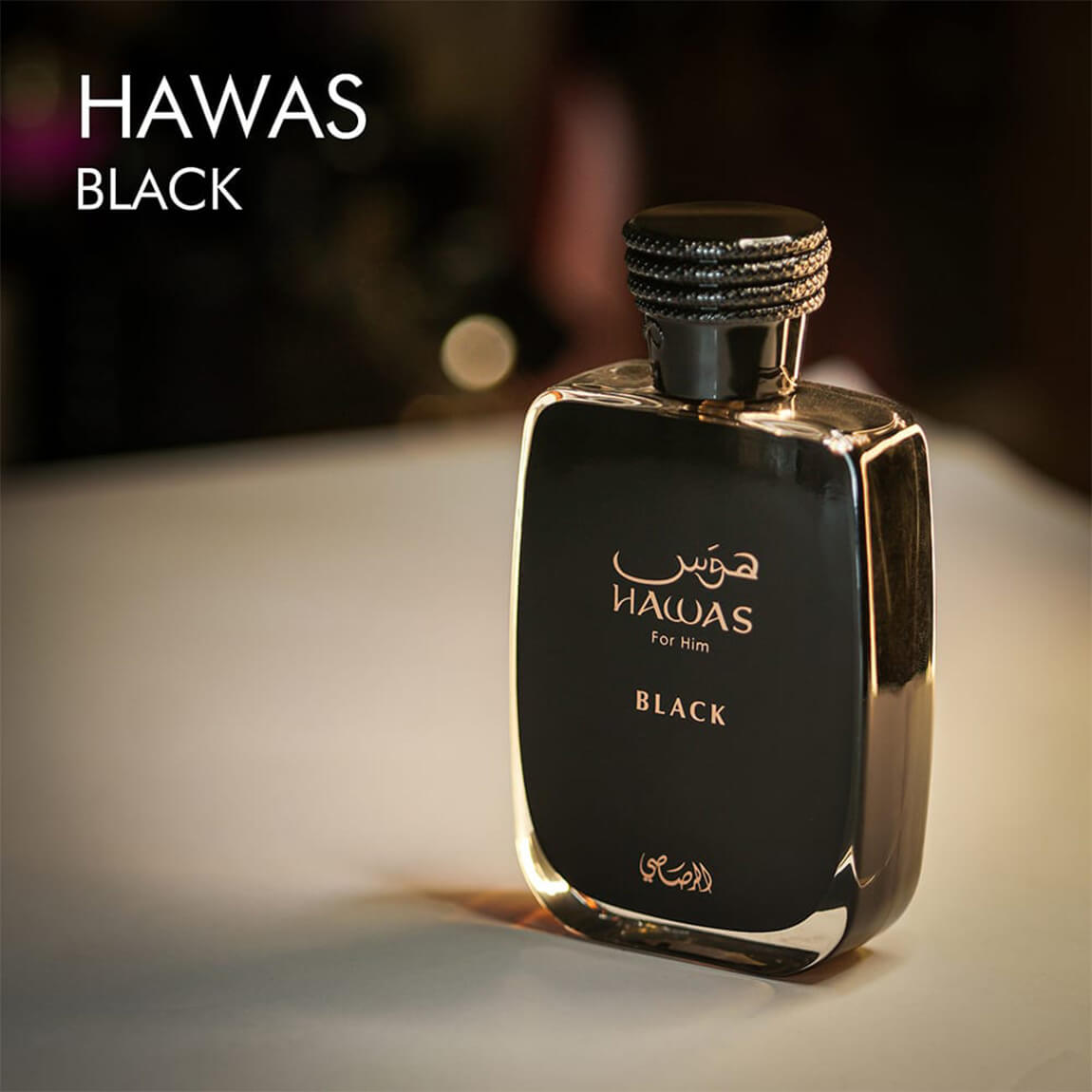 Rasasi Hawas Black for Him Eau de Parfum 100ml - Lavish Perfumes
